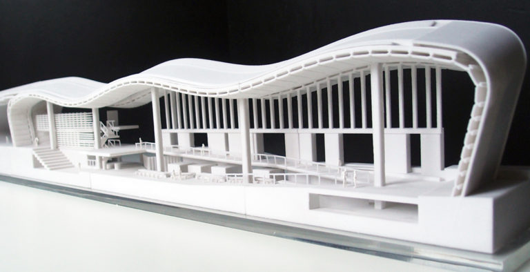 مدل معماری با پرینتر سه بعدی