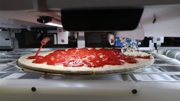 ساخت پیتزا خودکار