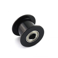 پولی هرزگرد ساده GT2 با قطر 20 دندانه و قطر سوراخ 5 میلی‌متر