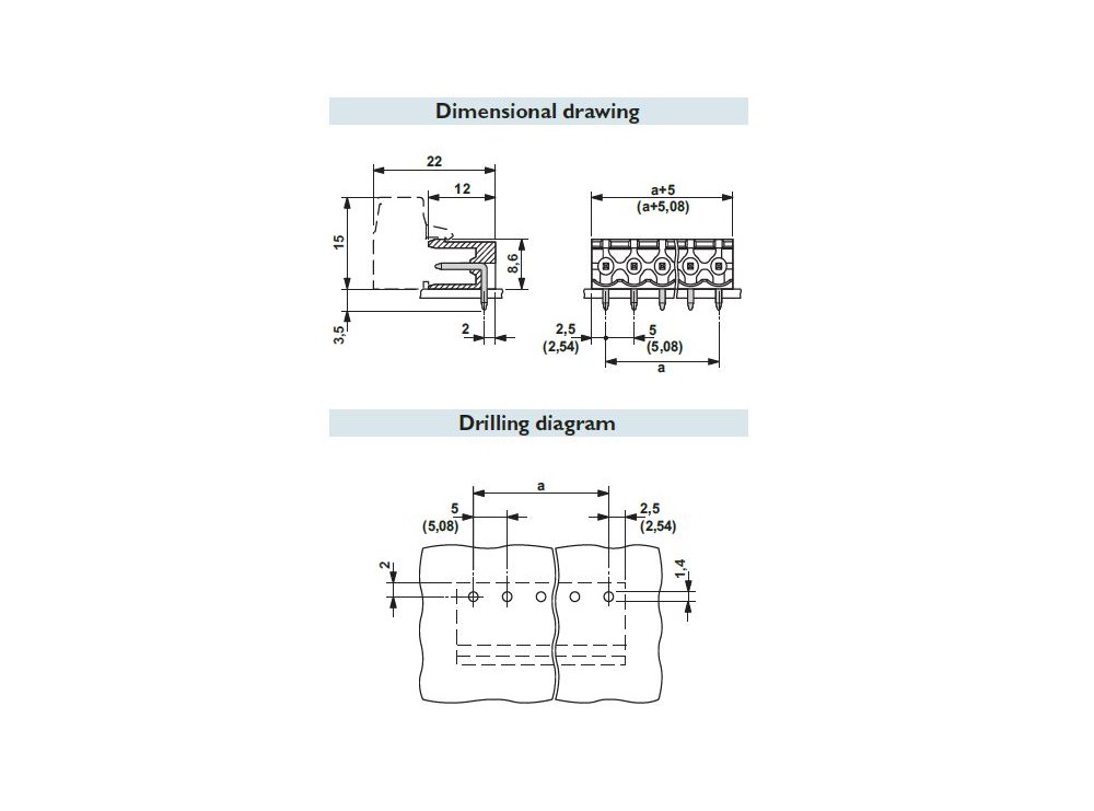ترمینال فونیکس 4 پین رایت نری و مادگی