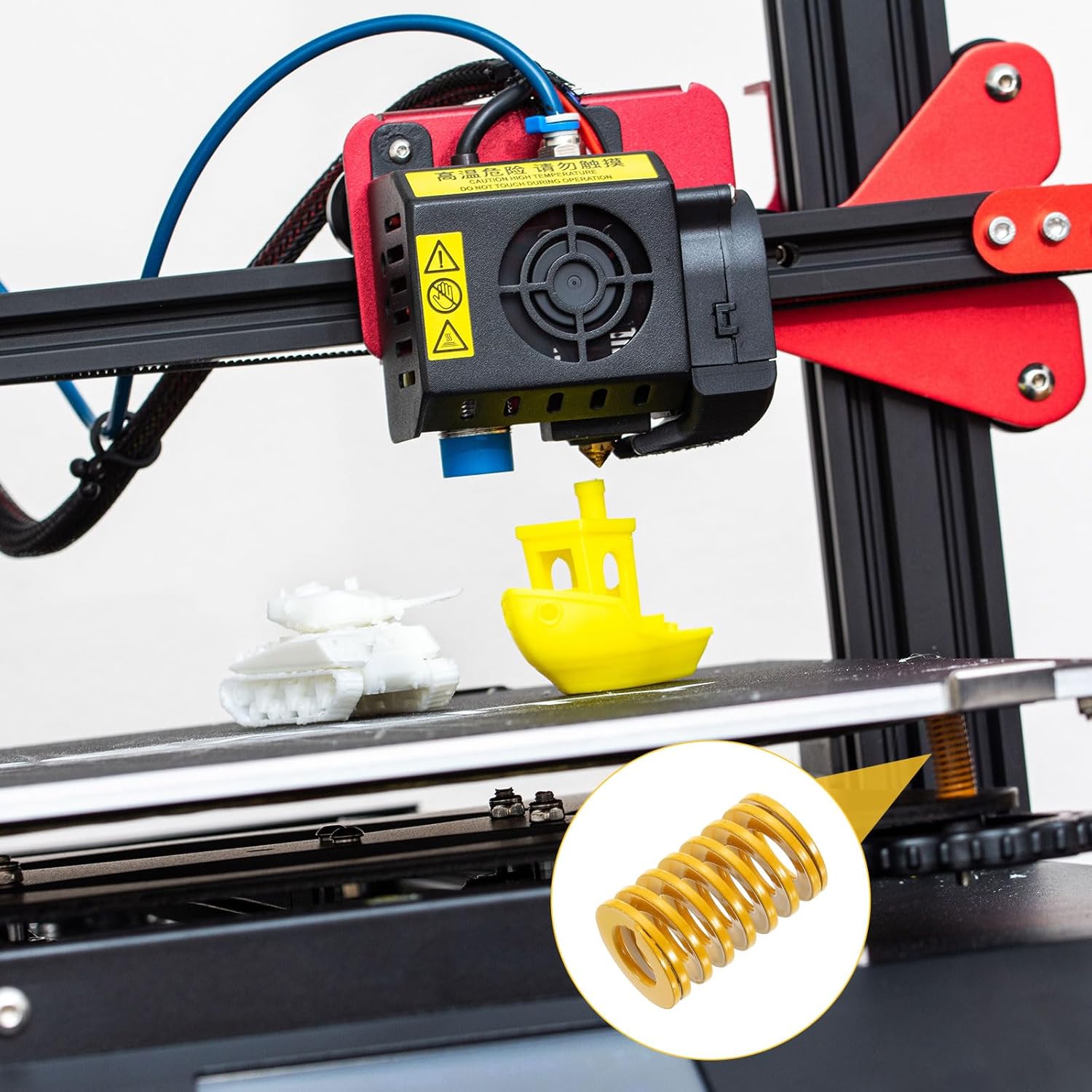 فنر تنظیم سطح هیت بد پرینتر سه بعدی