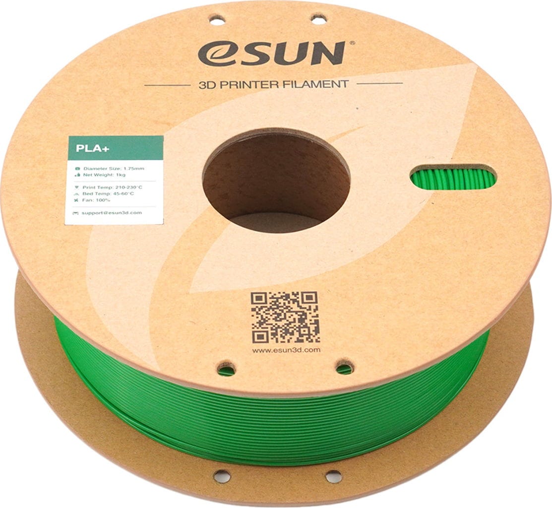 فیلامنت PLA+ سبز چمنی (Grass Green) برند ایسان (eSUN) 1Kg 1.75mm