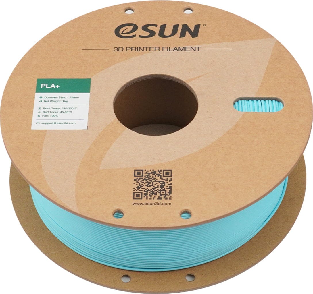 فیلامنت PLA+ آبی آسمانی روشن (Baby Blue) برند ایسان (eSUN) 1Kg 1.75mm