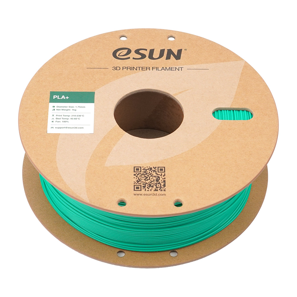 فیلامنت PLA+ سبز یشمی (Jade Green) برند ایسان (eSUN) 1Kg 1.75mm