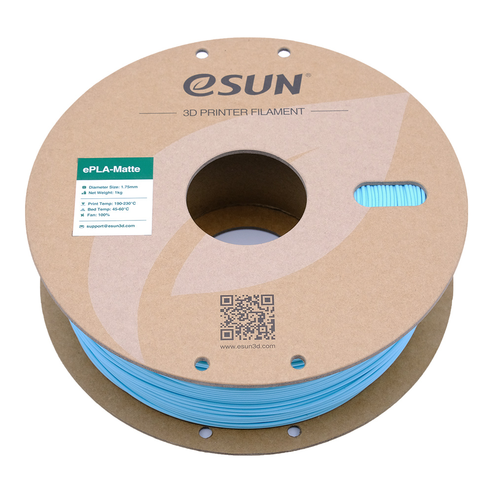 فیلامنت PLA+ آبی روشن (Light Blue) برند ایسان (eSUN) 1Kg 1.75mm
