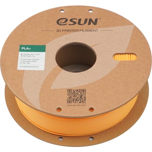 فیلامنت PLA+ زردآلویی (Apricot) برند ایسان (eSUN) 1Kg 1.75mm