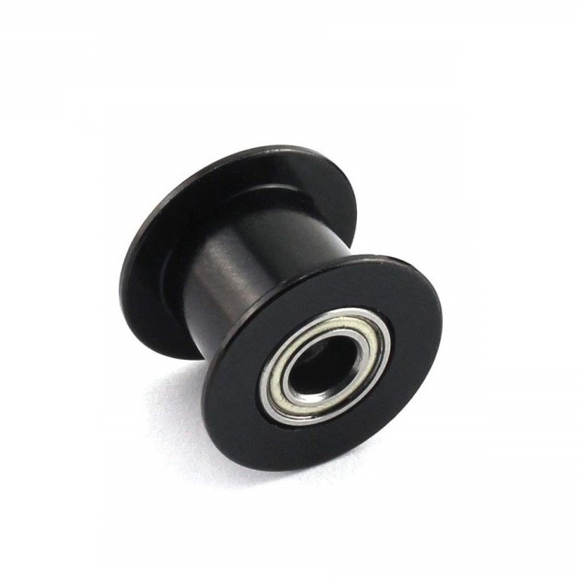 پولی هرزگرد ساده GT2 با قطر 20 دندانه و قطر سوراخ 5 میلی‌متر