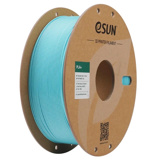 فیلامنت PLA+ آبی آسمانی روشن (Baby Blue) برند ایسان (eSUN) 1Kg 1.75mm