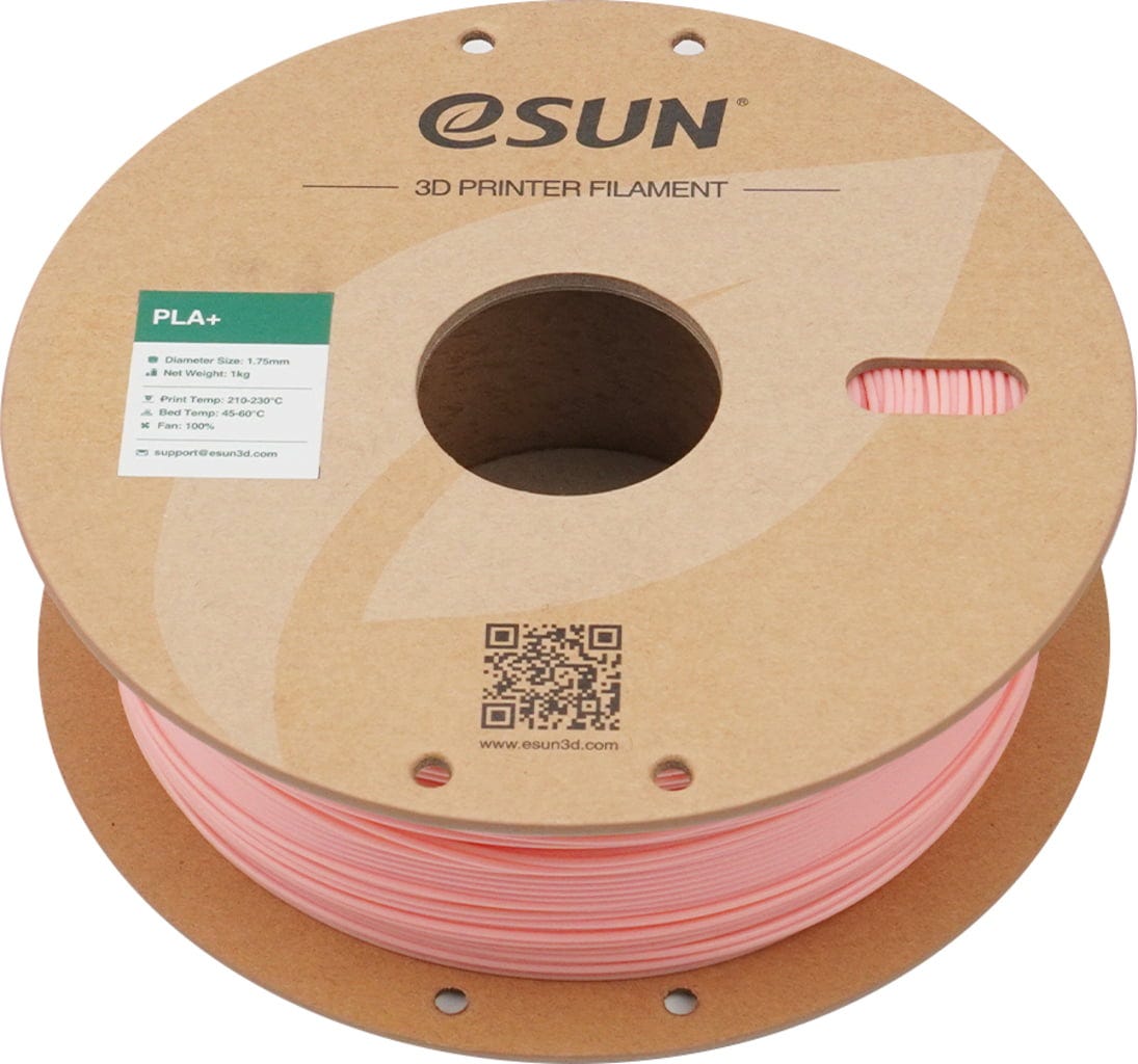 فیلامنت PLA+ صورتی ملایم (Baby Pink) برند ایسان (eSUN) 1Kg 1.75mm