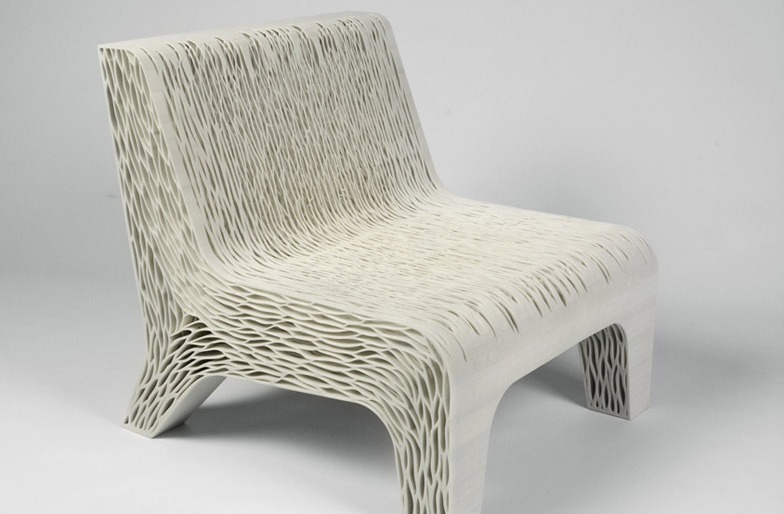 تولید انبوه صندلی توسط چاپگر سه‌بعدی عملی می‌شود