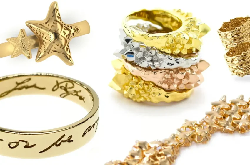  پرینت سه بعدی طلا و جواهر