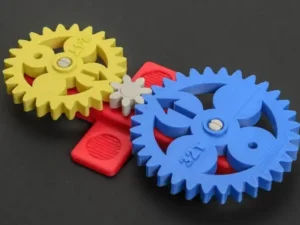 قطعات چرخ‌دنده پرینت شده توسط پرینترهای سه‌بعدی