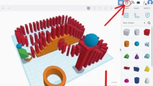مدلسازی سهبعدی با استفاده از نرمافزار Tinkercad برای طراحی اشکال هندسی مختلف