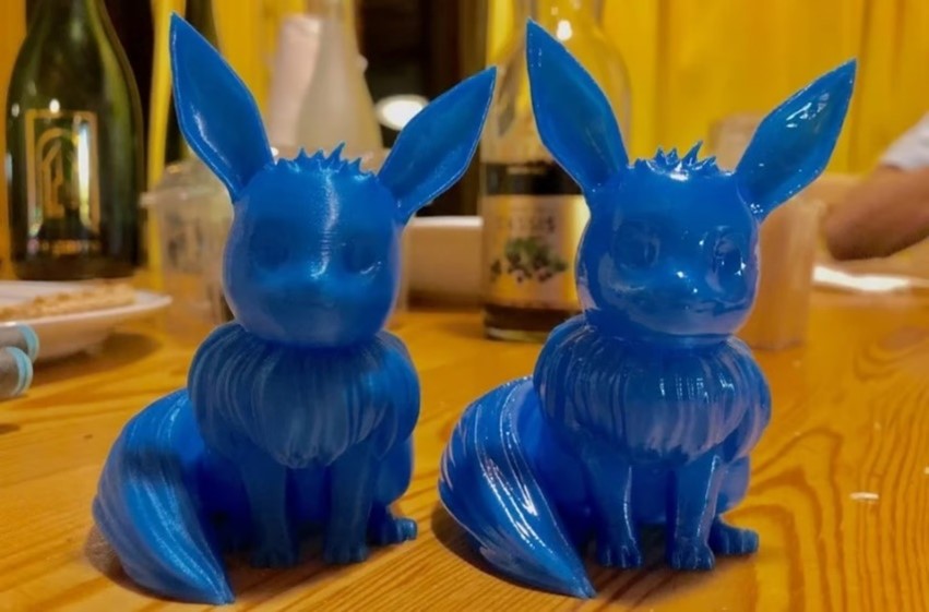 نمونه‌ای قبل و بعد از پوشش‌دهی با اپوکسی