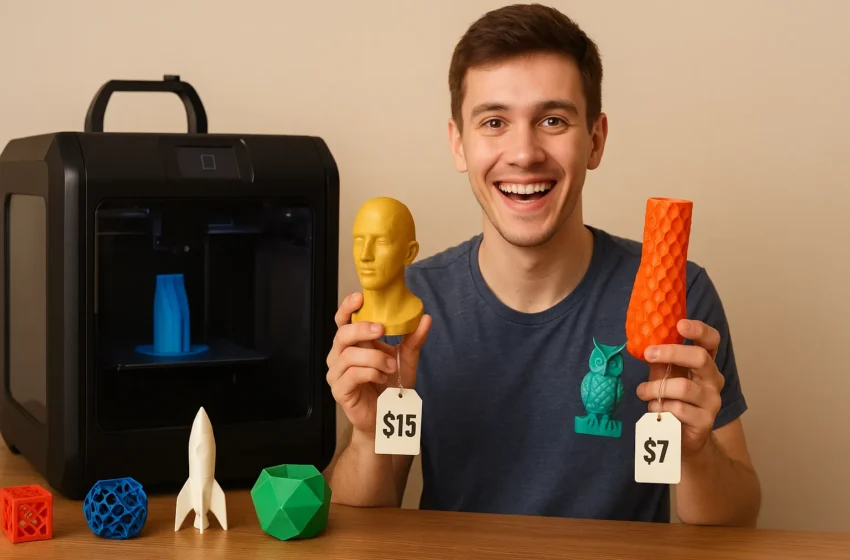  پرینت سه‌بعدی به‌عنوان شغل جانبی