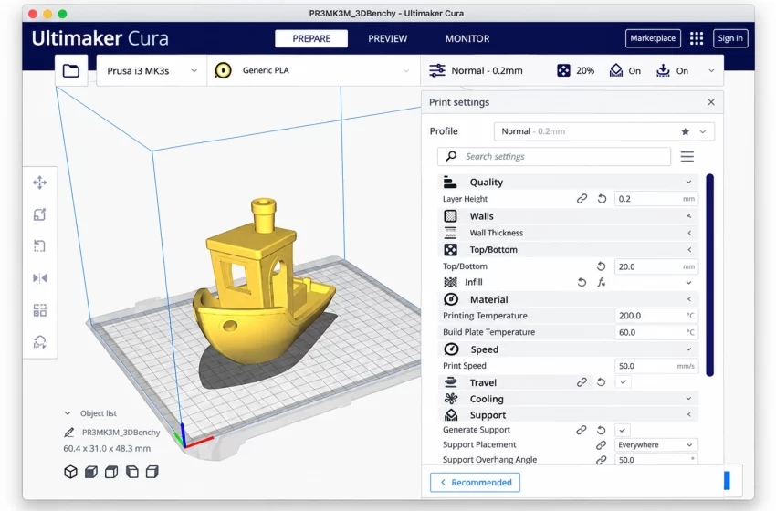  آموزش ساخت پروفایل اختصاصی در Cura