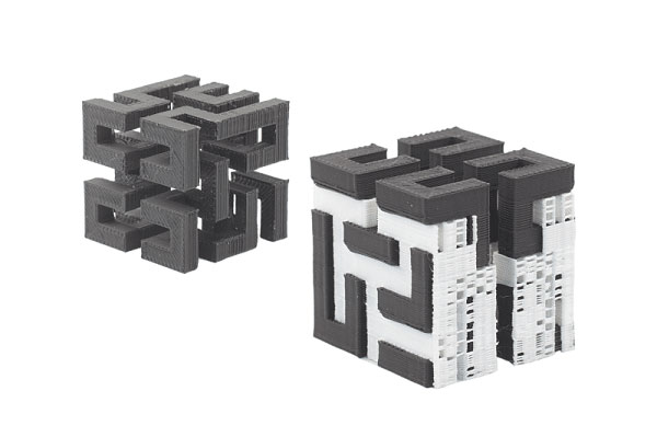 انواع ساپورت چاپ سه بعدی با سهولت حذف از سازه سه بعدی 