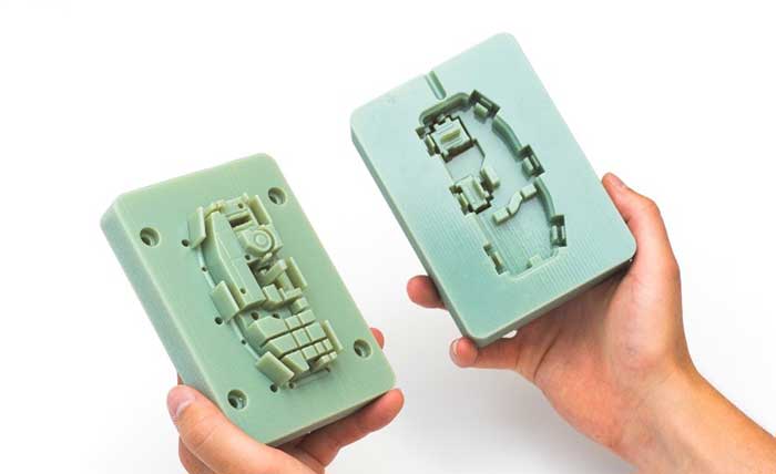 قالب تزریق چاپ سه بعدی ساخته شده از ABS دیجیتال