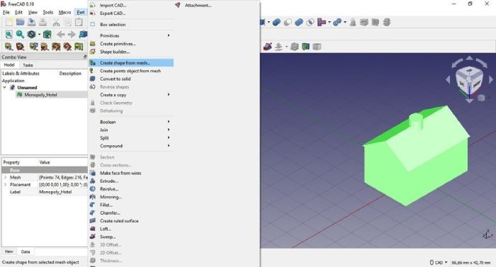 تبدیل در FreeCAD یک فرآیند واقعا ساده است!