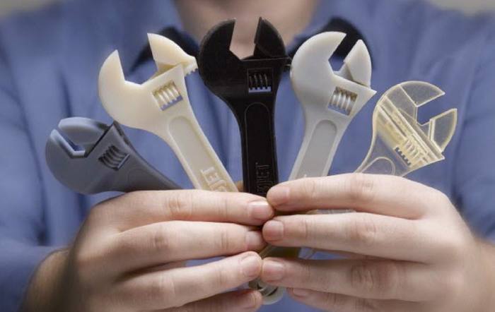 نمونه های اولیه پرینت سه بعدی در مواد مختلف