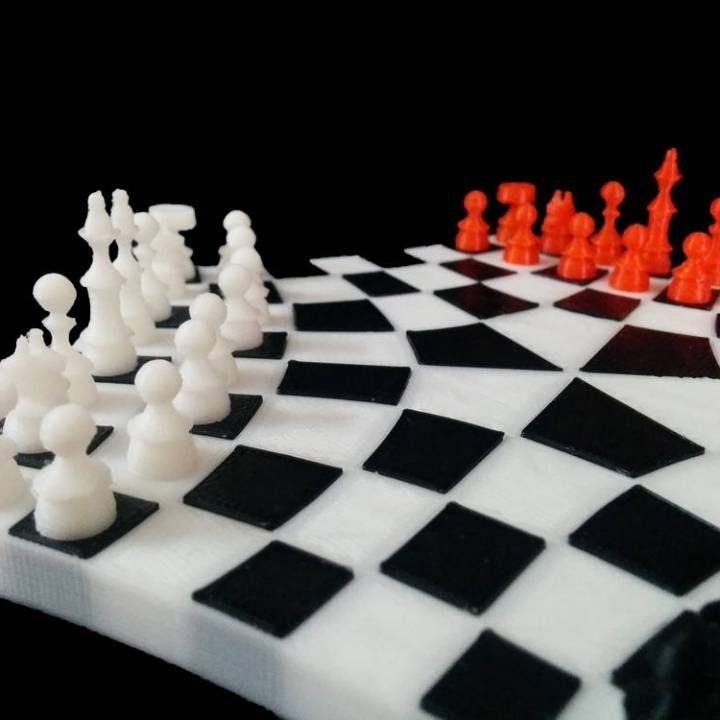 تخته شطرنج سه بعدی سه نفره