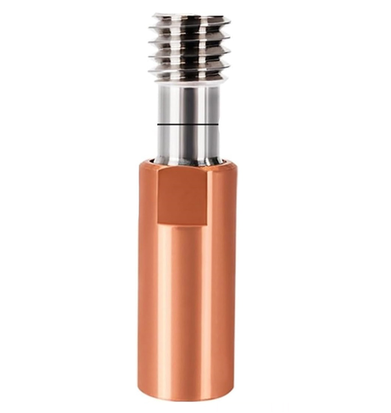 پیچ سوراخ دار اکسترودر دما بالا آلیاژ تیتانیوم و مس CR10 4.1mm