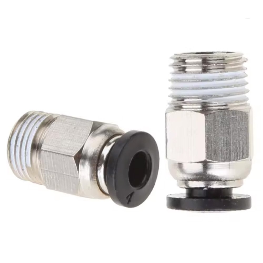 رابط پنوماتیکPC4-01 مناسب لوله تفلون 4 میلیمتر