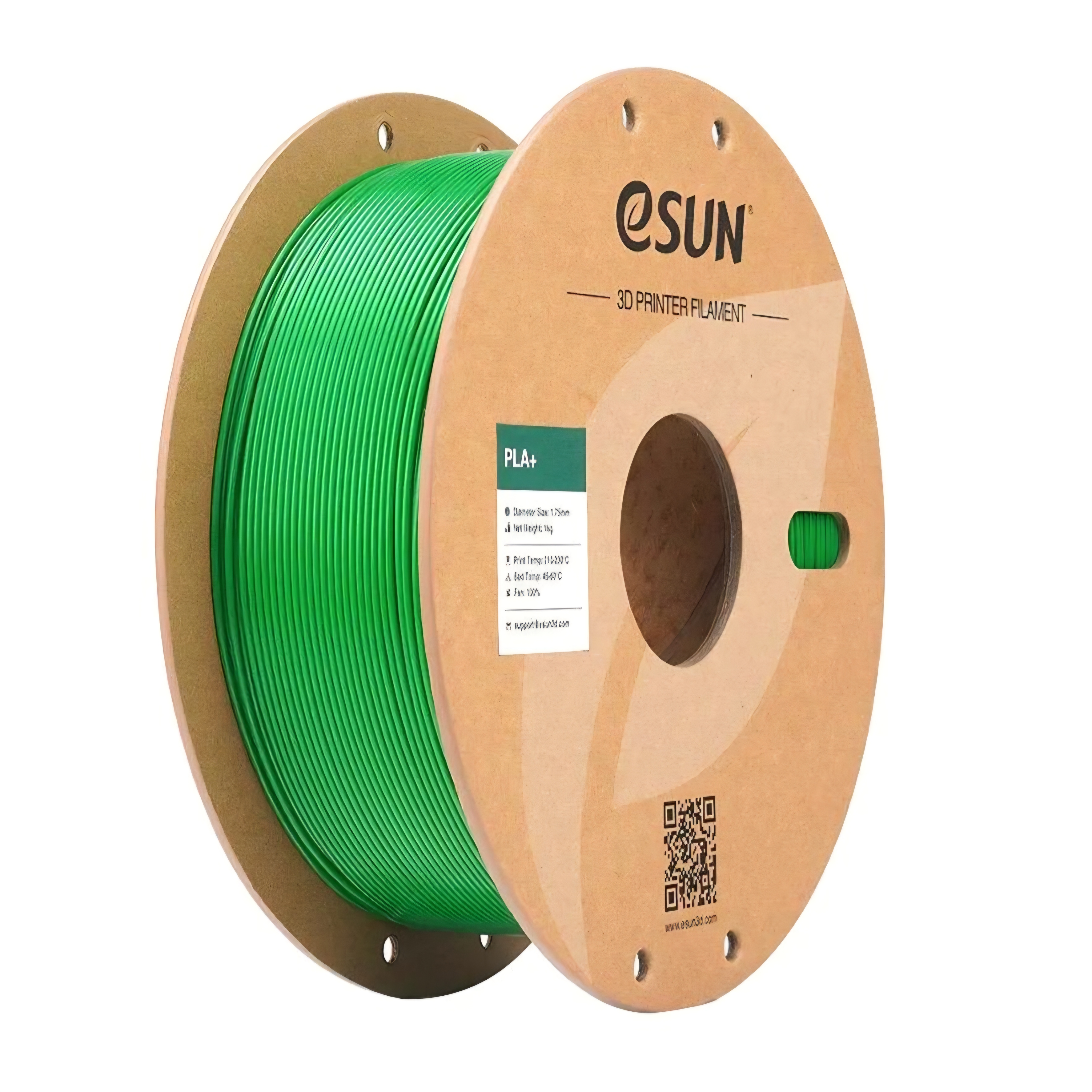 فیلامنت PLA+ سبز چمنی (Grass Green) برند ایسان (eSUN) 1Kg 1.75mm